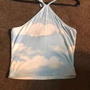 Halter crop top